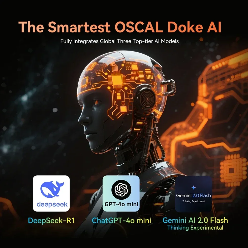 Blackview 5G AI Rugged Phone OSCAL PILOT 3 6.78 " FHD+ 2.4K Display Dimensity 6300 12GB 256GB 7500Amh  Android 15 50MP 32MP NFC