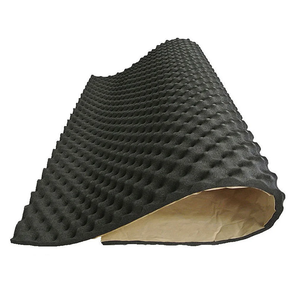 1Roll 200/100/50cm Car Sound Proofing Deadening Car Truck Anti-Noise Sound Insulation Cotton Heat Closed Cell Soundproofing Foam