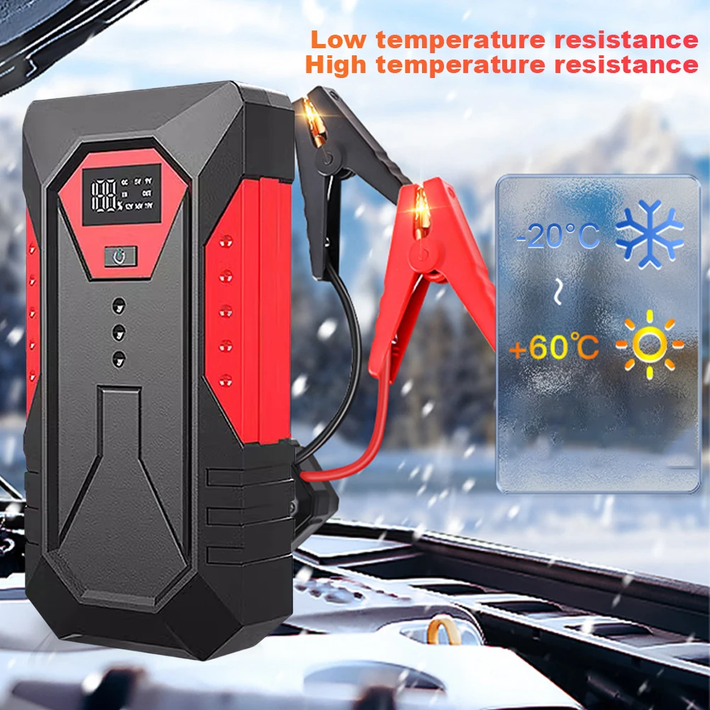 18800mAh Car Jump Starter Portable Power Bank 1200A 12V Petrol Diesel Car  Battery Charger Starting Device Battery Booster Buster