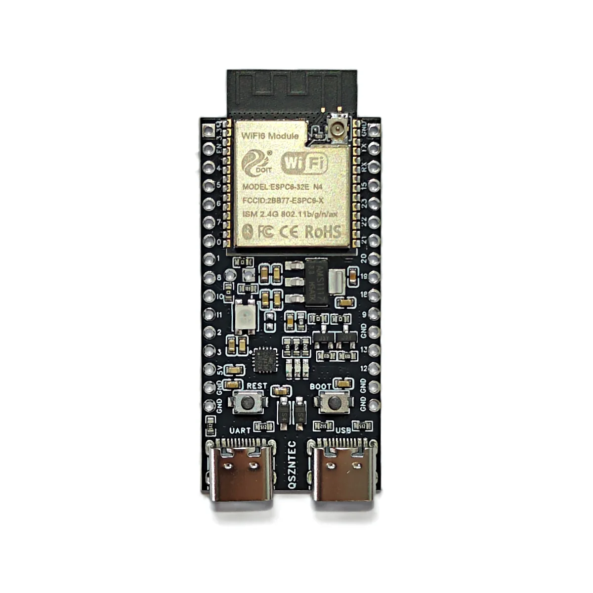 รูปสินค้า บอร์ดพัฒนา ESP32-C6 Wi-Fi 6 BLE Zigbee Thread