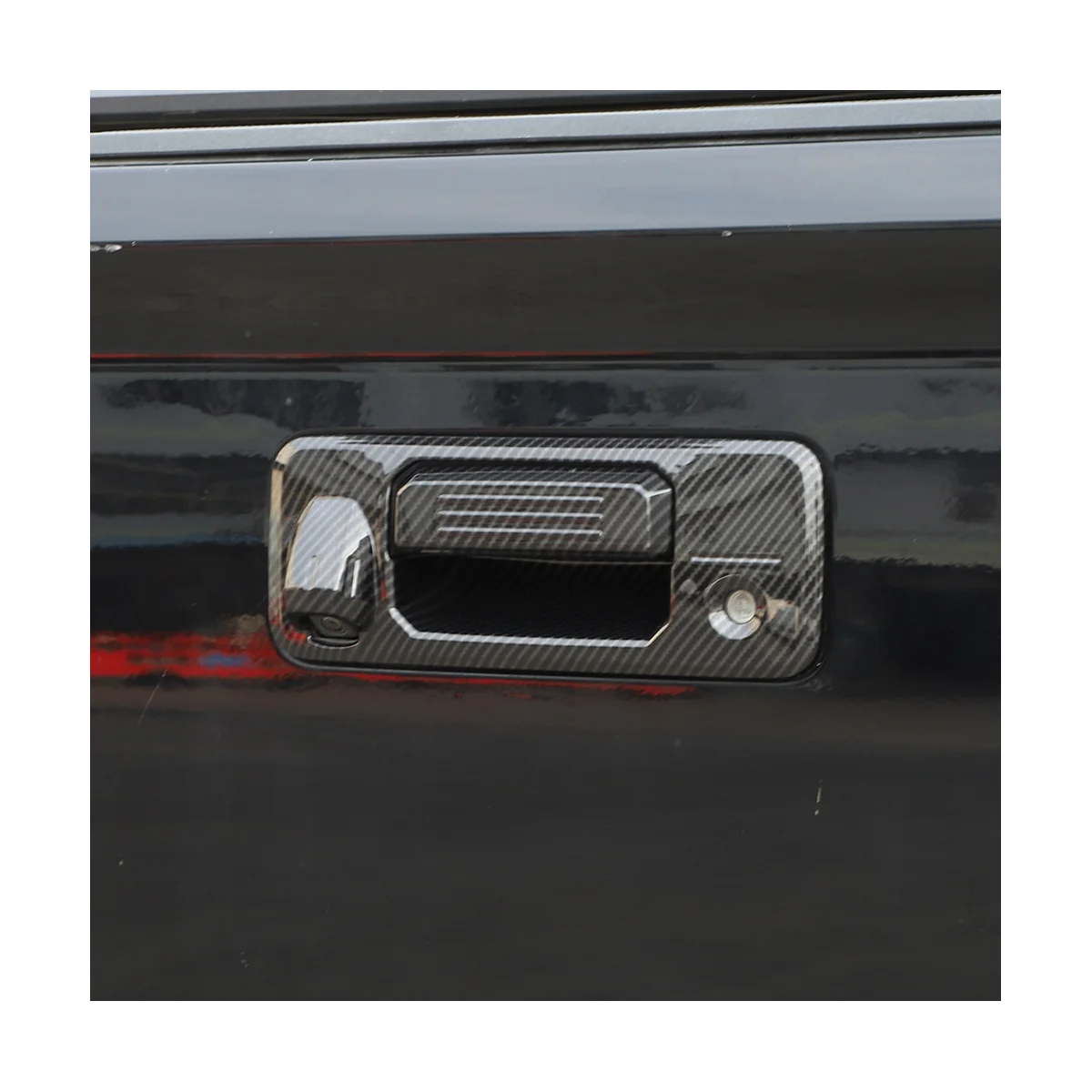 

Для Toyota Tundra Tacoma 2014-2021, кнопка переключения ручки задней двери автомобиля, крышка багажника, отделка ручки, аксессуары