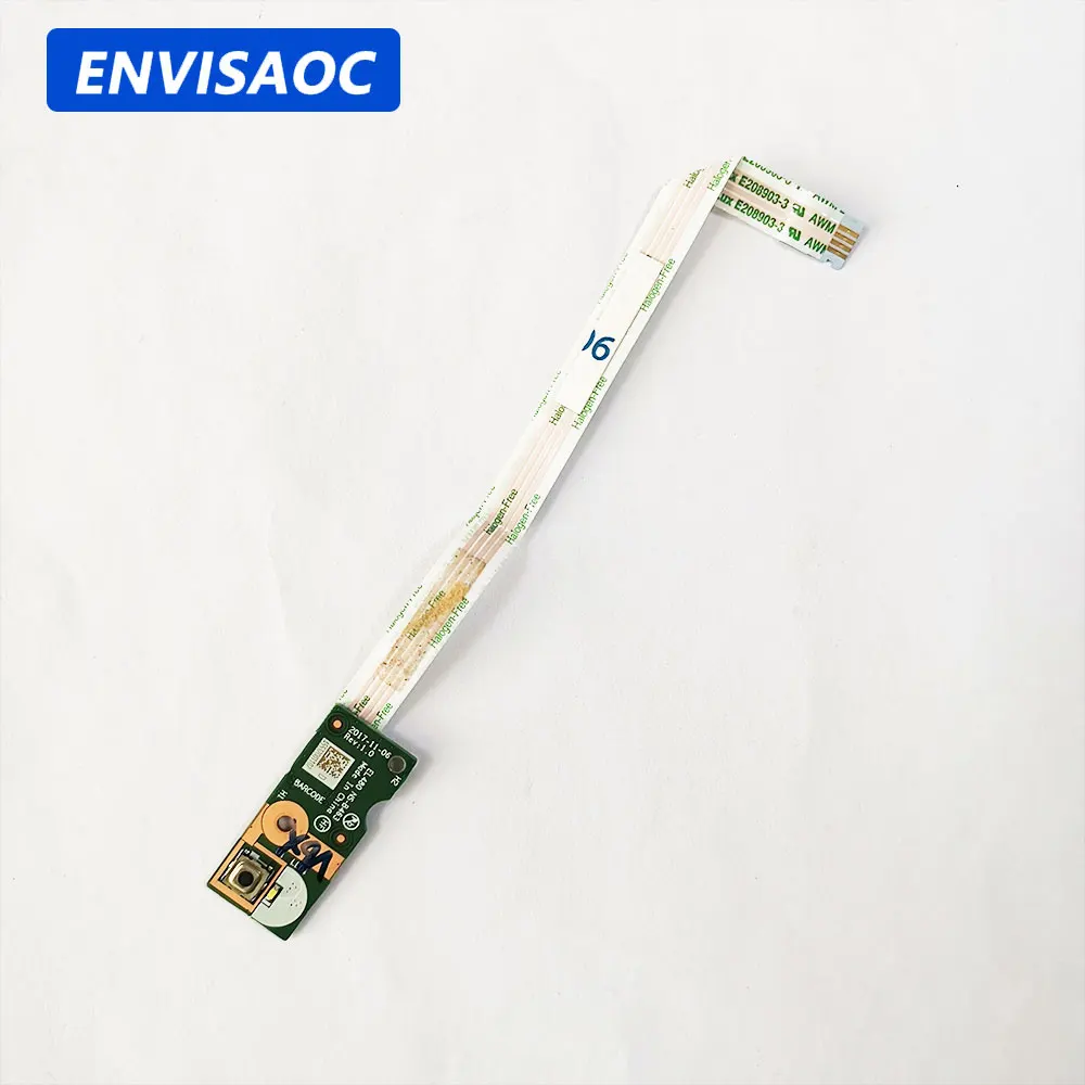 

Панель кнопки питания для ноутбука Lenovo ThinkPad L490 L480 с кабельным переключателем, аксессуары для ремонта EL480 NS-B463