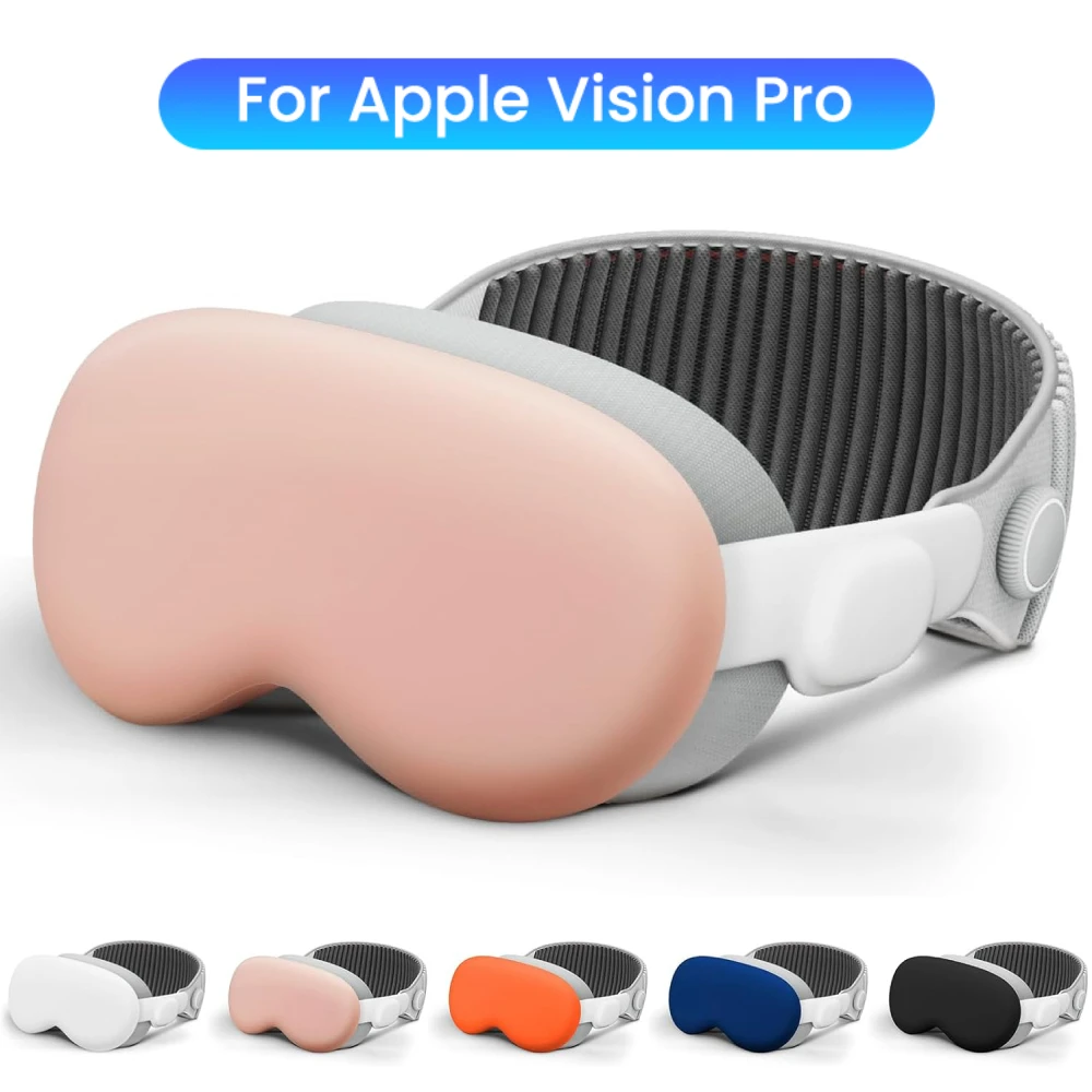 Custodia Protettiva In Silicone Morbido Per Cuffie Vision Pro Vr Custodia Protettiva Antigraffio Per Accessori Per Occhiali Vision Pro Vr