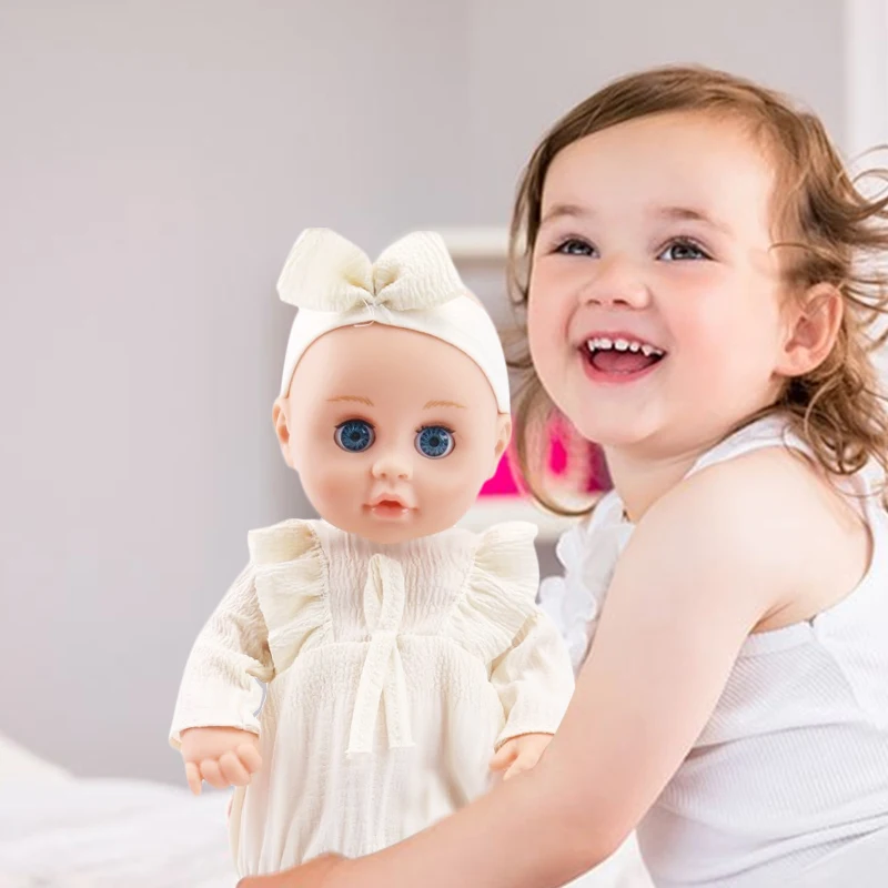 12 Inch 30cm Baby Born Doll with Outfit Vinyl Doll Silicone Doll Baby Reborn Doll Children's Toy Doll Festival Birthday Gift