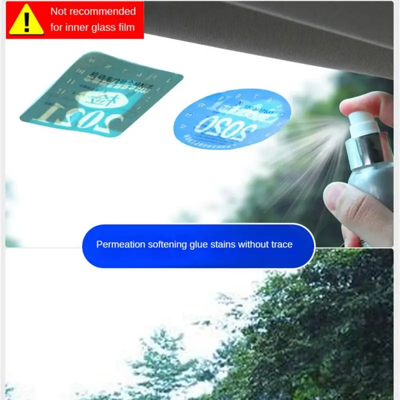 

Car Sticky Residue Remover Auto Window Film Adhesive Sticker Spray Glue Remover Agent Cleaning Products Car Accessories Drop