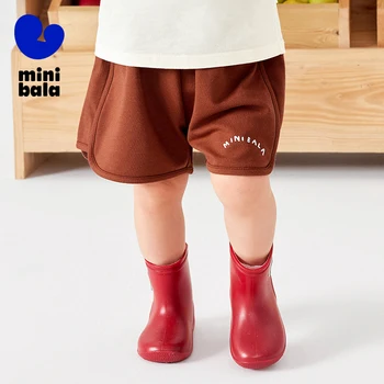 Pantaloncini elasticizzati ad asciugatura rapida Mini Bala per bambini 2025 Nuovi pantaloncini casual larghi e traspiranti estivi per ragazze 1
