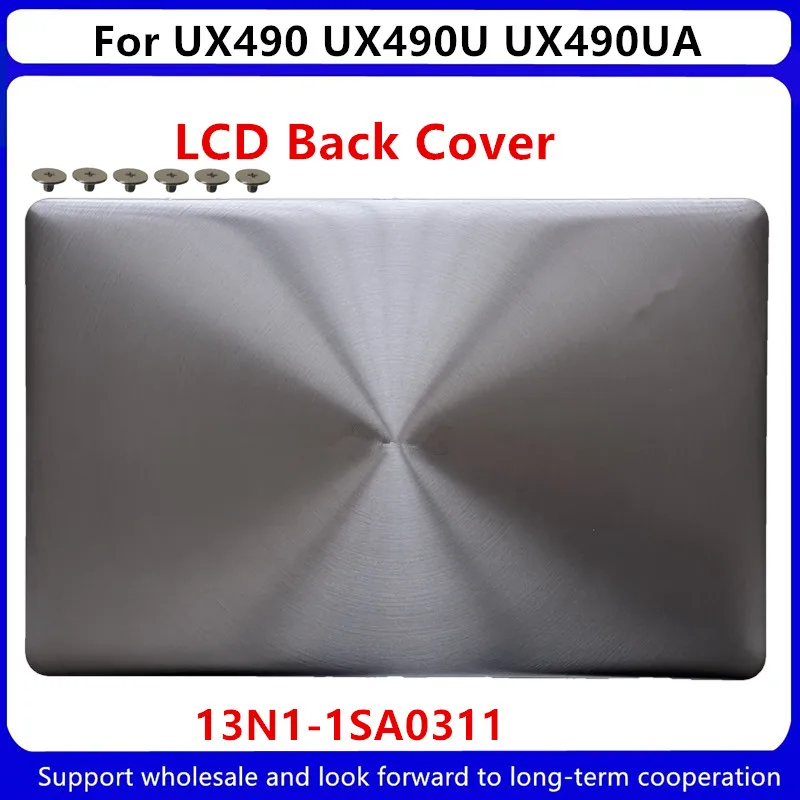 

Новинка, задняя крышка для Asus UX490 UX490U UX490UA LCD 13N1-1SA0311, серая