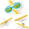 20PCS/set straw toppers love and peace hot selling peace love wholesale straw topper mold charms straw cover cap for cup 5