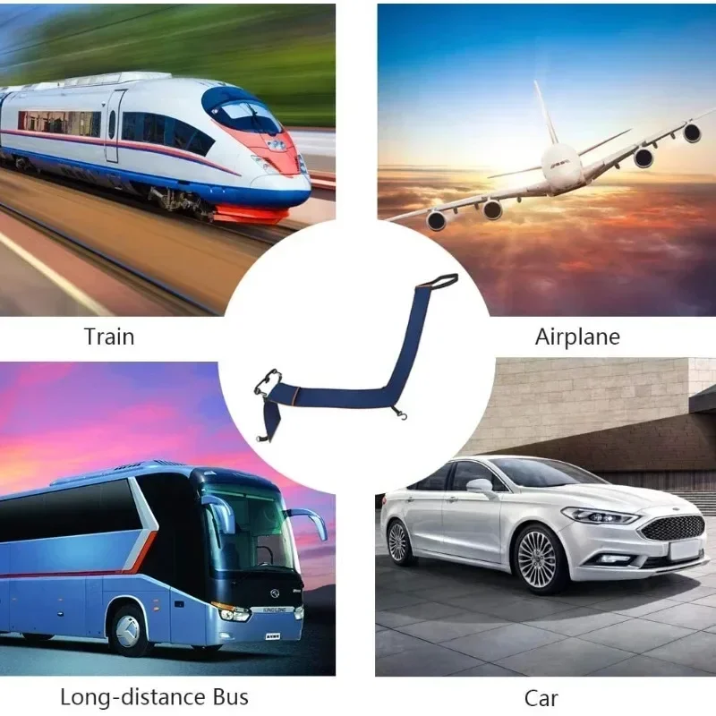 Car travel bed childen adults long distance travel seat extender train plane car extender leg rest hammock accessories car travel hammock