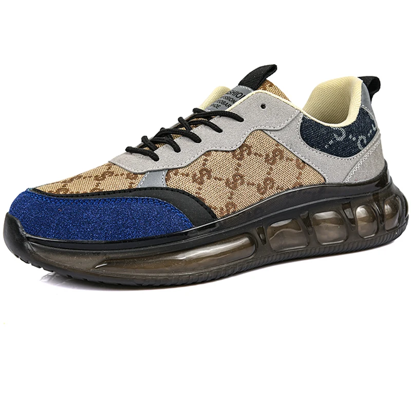 Zapatillas de correr para Hombre, calzado deportivo de suela gruesa y suave, de lujo, para primavera y otoño