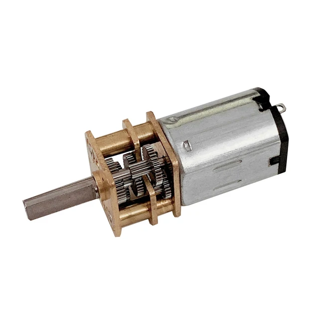 GA12-N20 DC 3V 6V 12V Micro Metal Gear Motor Gear Wheel Gear Motor 30RPM 50RPM 60RPM 100RPM 150RPM 200RPM 300RPM 600RPM 1000RPM 1