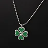 Cartoon Same Pendant Keychain Anime Character Peripheral Exquisite Lucky Clover Necklace Trendy Jewelry Presents 3