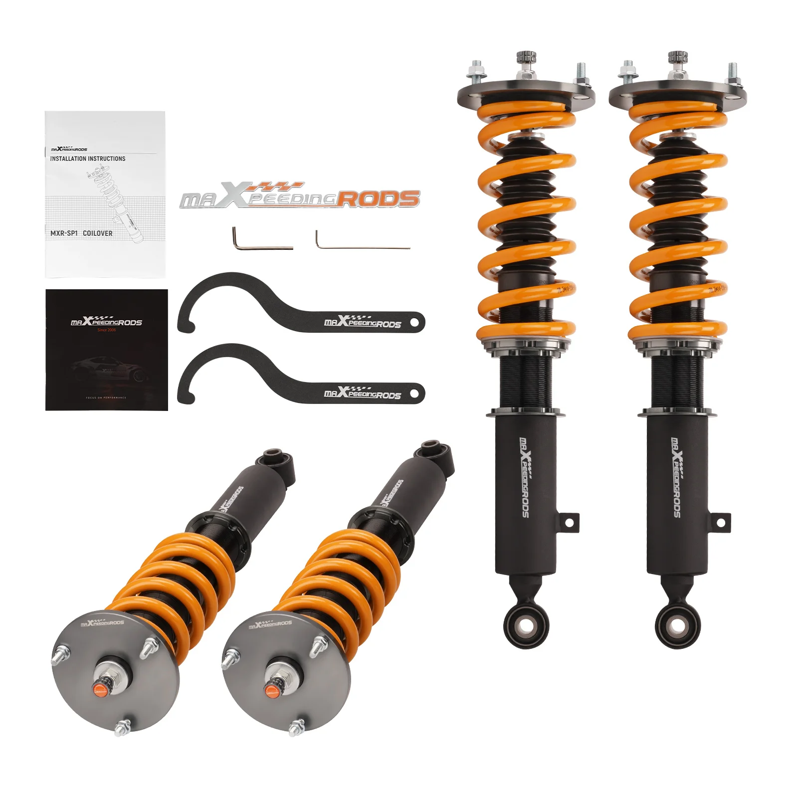 

24 Way Damper Coilover Suspension For Supra MA70 MA70L JZA70 Soarer GZ20 1986-1993