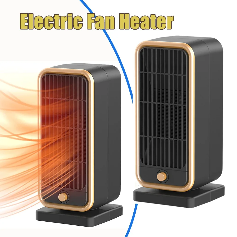 Electric Heater PTC Ceramic Fast Heating 3 Seconds Warm Air Heater Overheat Protection Portable Lightweight Energy Efficient