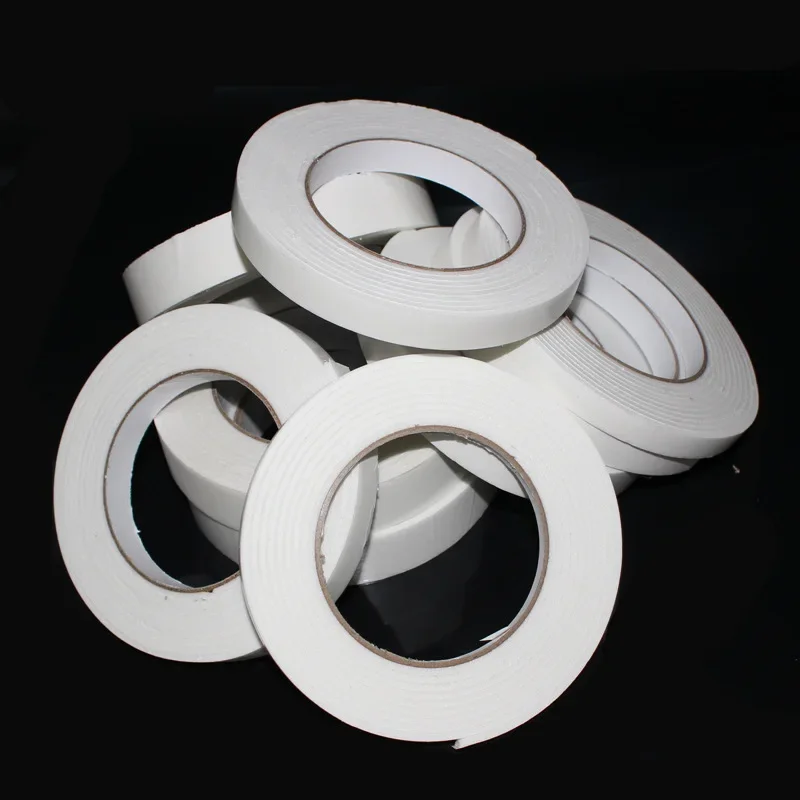 3m White Sponge Double Sided Foam Adhesive Tapes for Mounting Fixing Pad Sticky Super Strong Foam Double Sided Sealing Tape adhesive tape adhesive tapes