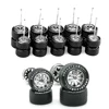 1Set 1/64 Wheels for Model Cars with Rubber Tires Type for 1:64 Model Toy Car Diecast Modified Kit Miniature Parts 3
