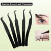 Precise False Lash Tweezers For Eyelash Extension Clip Mega Volume Mink Lashes Make Fans Boot isolation Artist Nail Art Tools 1