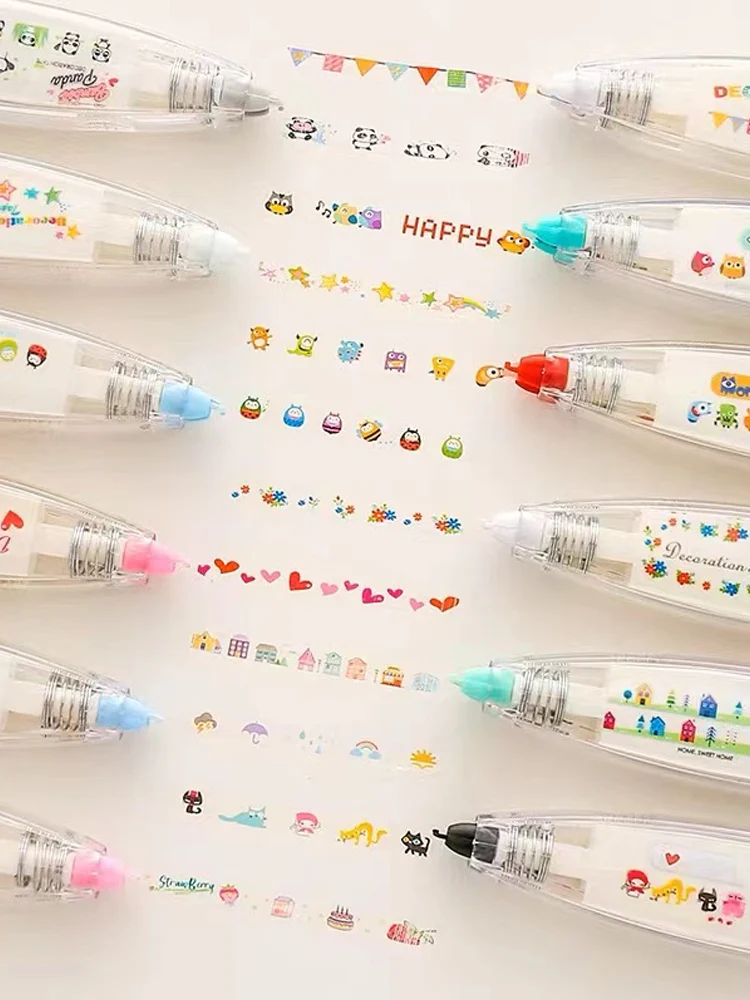 Correction Tape 1PC Cute Kawaii Mechanical Design Correction Tape Perfect for Decorating Diaries and School Supplies
