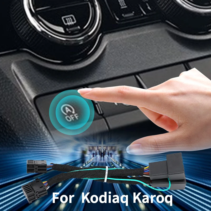 For Skoda Kodiaq Karoq Automatic Stop Start Engine System Off Device Control Sensor Plug Stop Cancel