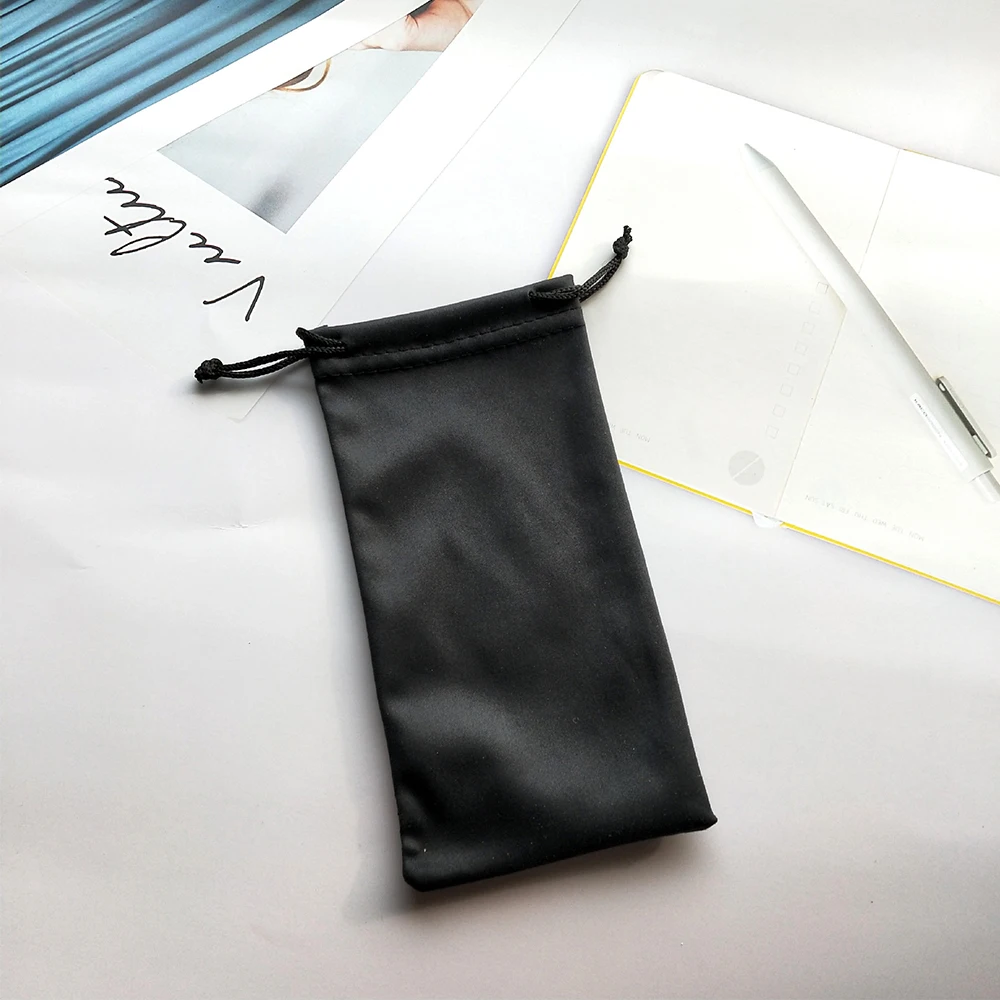 Microfiber Sunglasses Bag Drawstring Pouch Glasses Case
