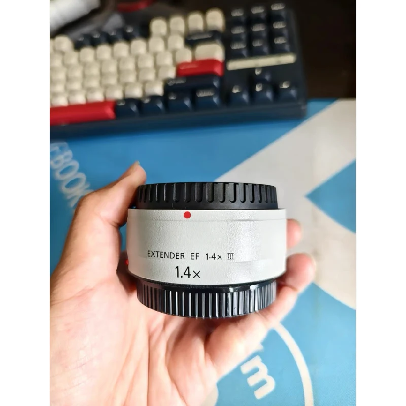 핫 95% 새  EF 1.4X II 텔레컨버터 렌즈 EF 마운트 1.4x 초점거리 어댑..