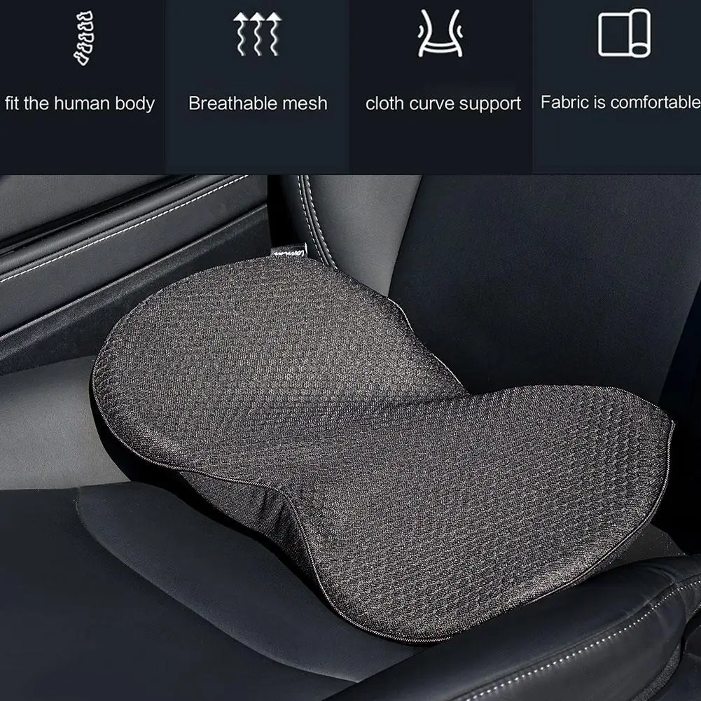 2 In 1 Auto Sitzkissen Fahrer Sitz Memory Foam Kissen Kissen