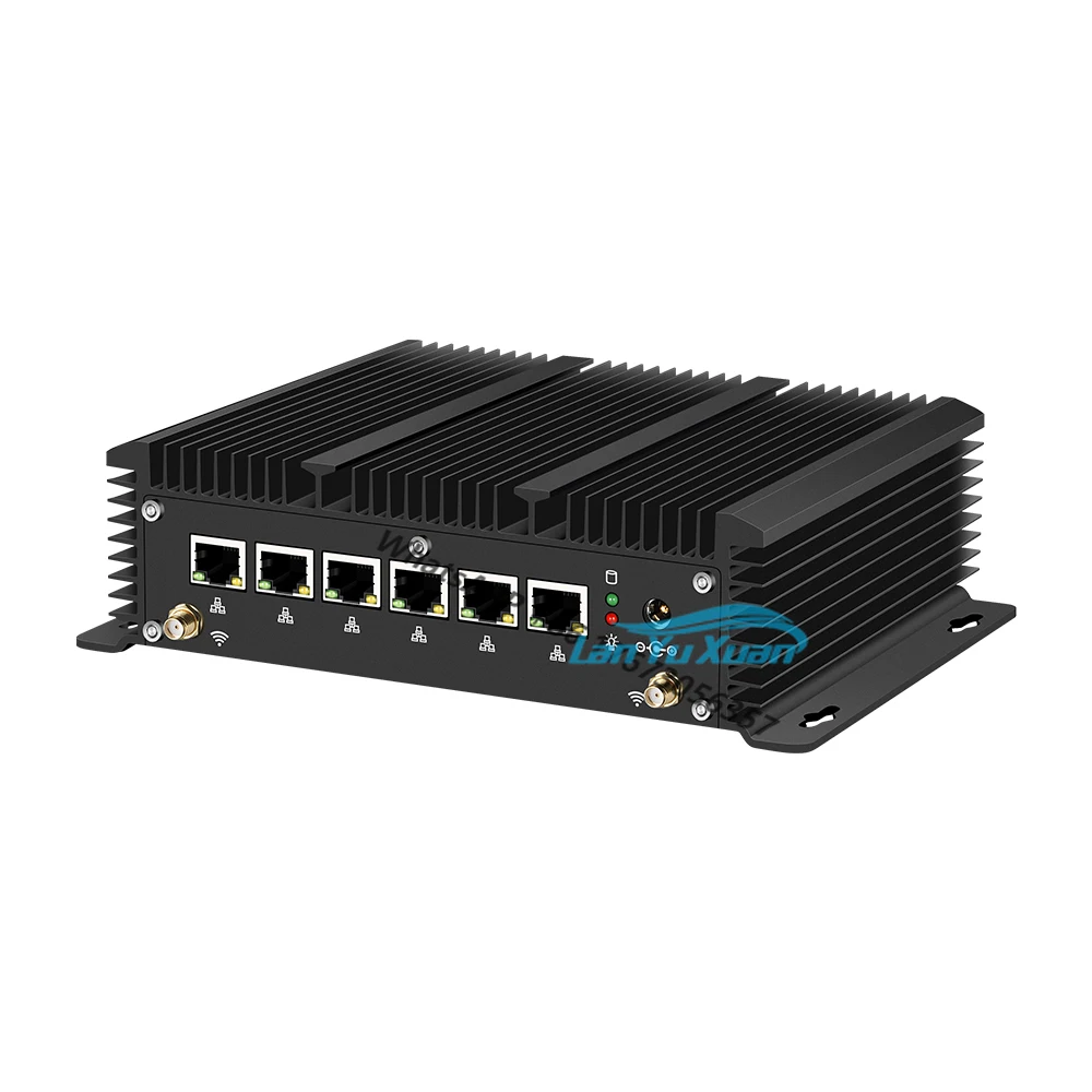 

Мини-ПК XCY Pfsense 6 LAN 3865U 2955U i5 4200U i7 4500U брандмауэр VPN безвентиляторный серверный мягкий маршрутизатор COM 4 * USB
