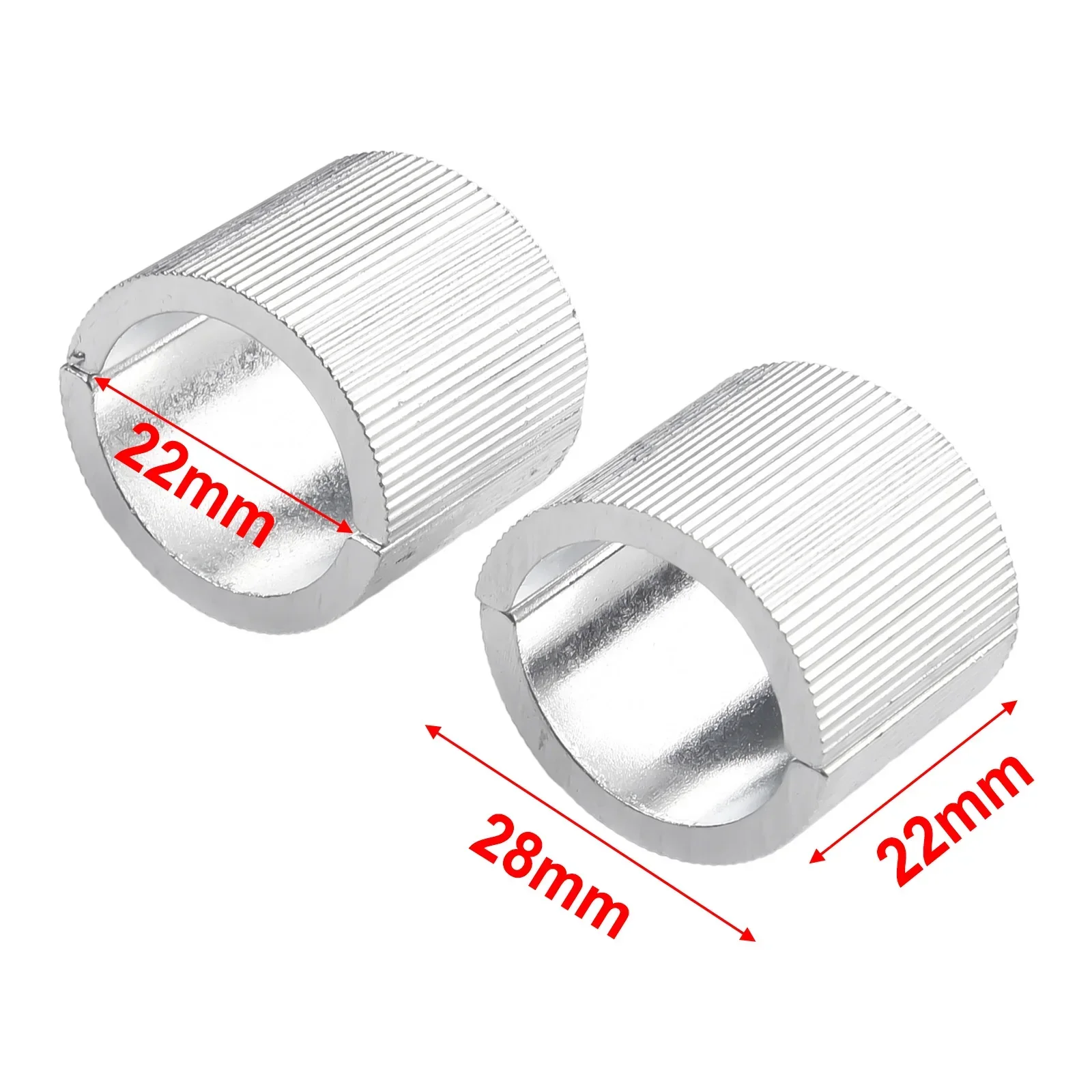 Durable Aluminum Alloy Handlebar Conversion Spacers and Shims
