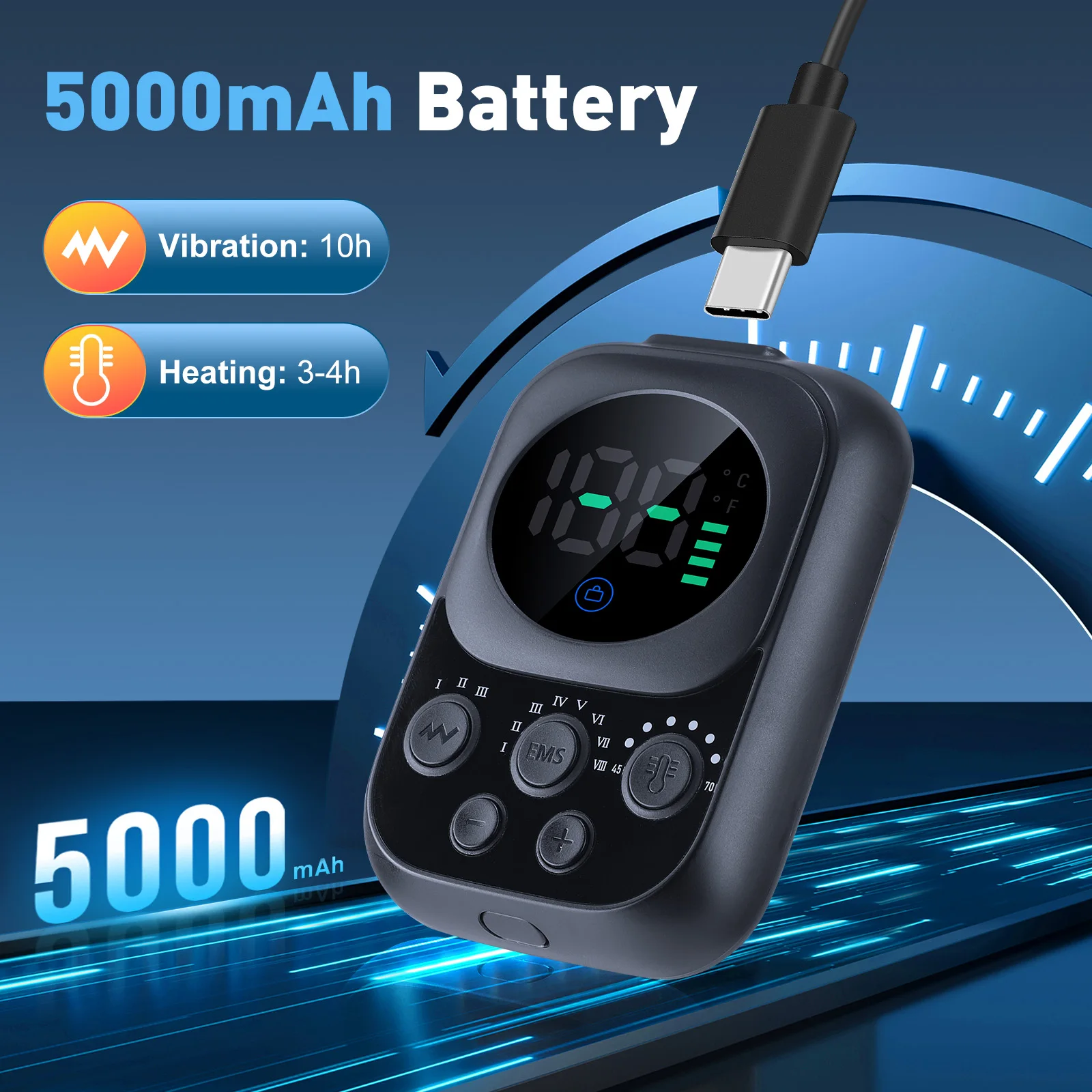 Wireless Control Shoulder Massager Heating Pad Neck Profesional Relax Belt Support Brace Warmer Shoulder Steamer Massager Pads