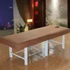 New Massage Table Bed Fitted Sheet Solid Color Full Cover Elastic Rubber Band Massage SPA Bed Cover With Face Hole 5