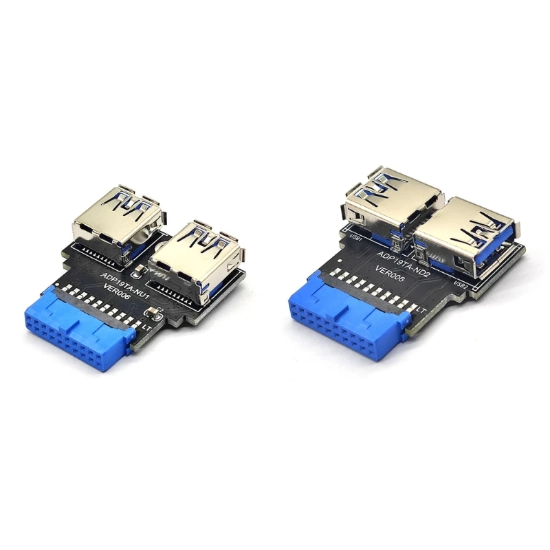 

USB-адаптер HUB Header 19Pin to USB Connector 2 Port USB3.0 Converter Board PC