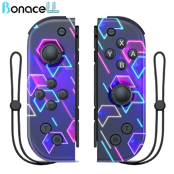 Funciona perfecto para Nintendo Switch/Oled/Lite para el controlador Joycons BT con accesorios para juegos Turbo Vibration, sin correa