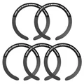 Black 5PCS Shape C