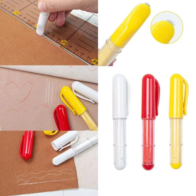 Gear Wheel Shape Chalk Fabric Marker Pen DIY Sewing Tailor'S Chalk