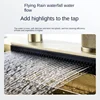 Gold 304 Stainless Steel kitchen Waterfall Sink,Vegetable Washing Basin,Large Single Slot,Middle And Lower Basin,Thickened 6