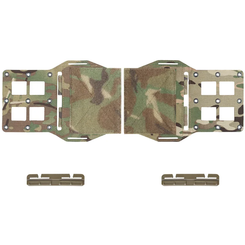 2PCS MOLLE Expansion Wing Vest Plate Carrier Chest Rig Expander Mounting Platform Knives Pouches Holder MK5 Accessories