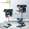 220V Multifunctional Small Milling Machine 16mm Industrial Grade High-precision Desktop 450W with 3-inch Flat Pliers Bench Drill 3