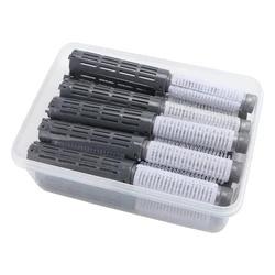 Volumizing Hair Roller Set with Spiral Perm Rods - Salon Quality (20PCS)