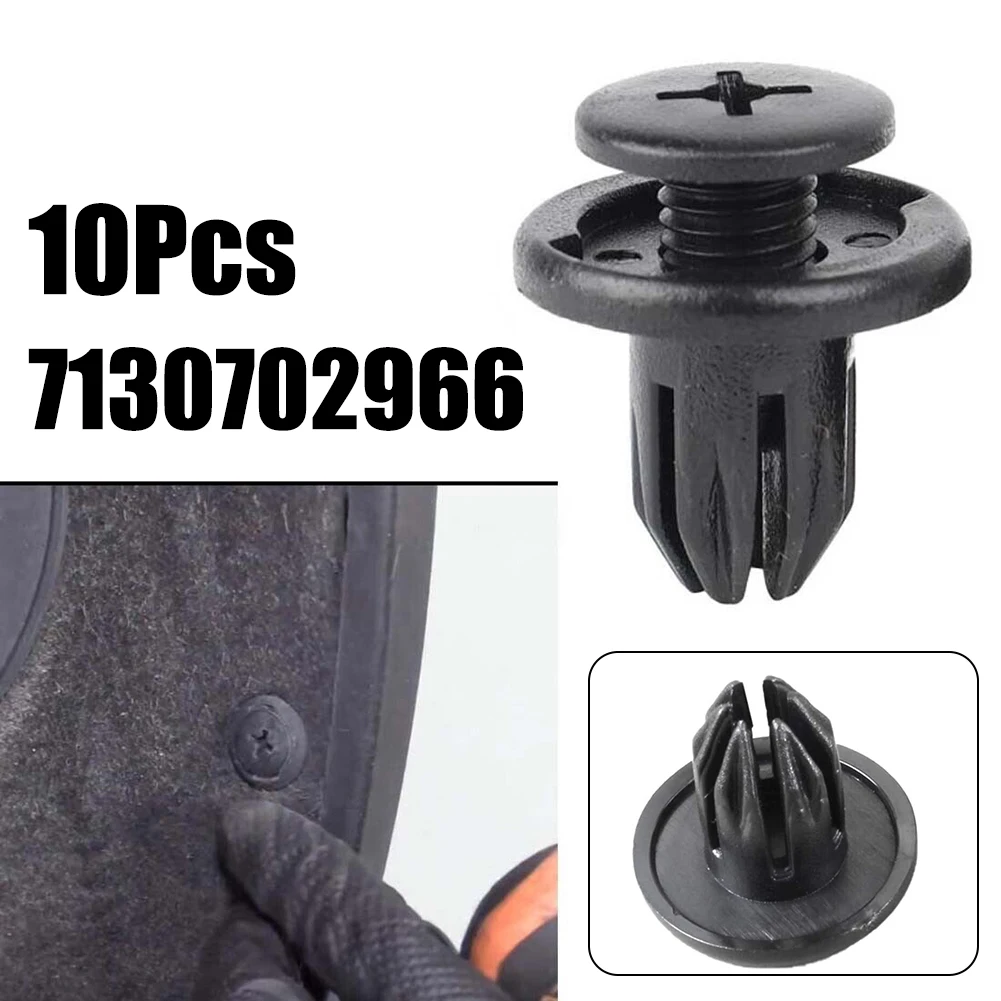 10Pcs Inner Wheel Arch Liner Fastener Clips For BMW Mini For Cooper R50 R52 R56 Car Accessories 7130702966 Plastic Clips