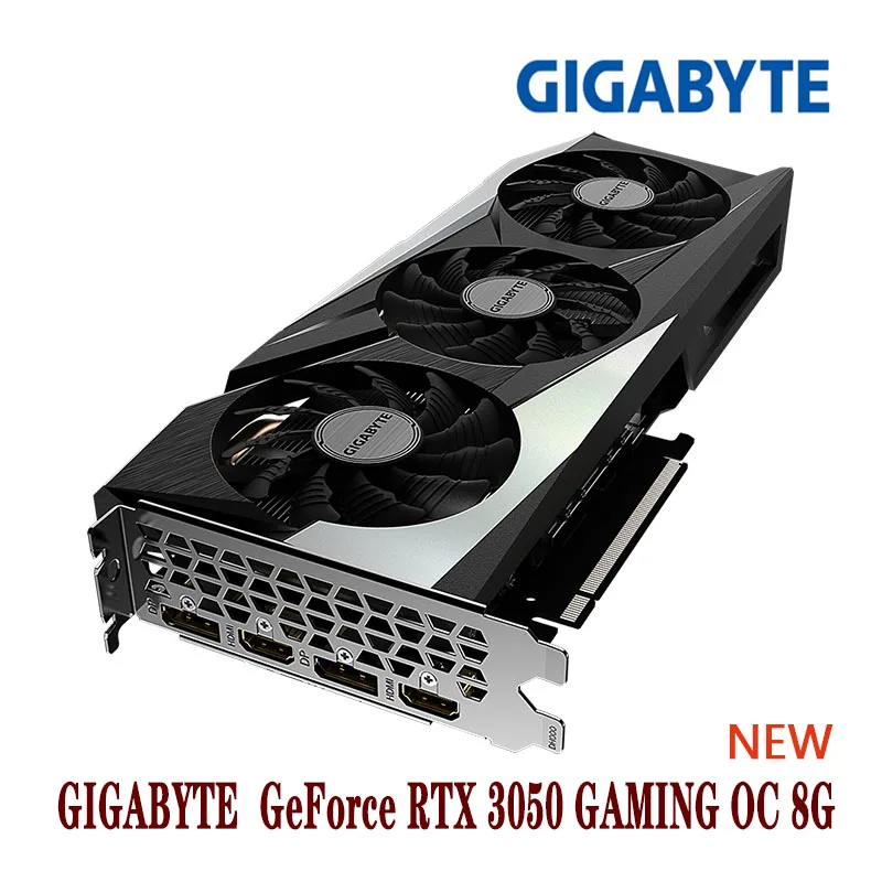 GIGABYTE GeForce RTX 3050 GAMING OC 8G /AORUS GeForce RTX 3050 ELITE 8G NEW Video Cards GPU Graphic Card DeskTop CPU Motherboard latest graphics card for pc