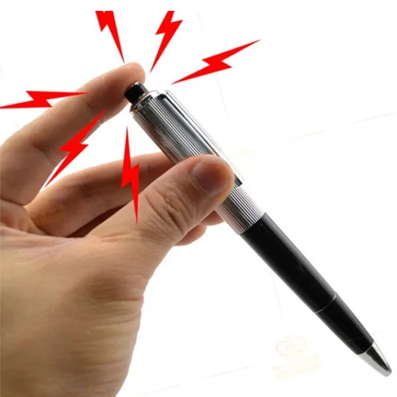 Joke Prank Toys Novelty Prank Pen Electric Shock Pen Funny Kuso Trick Joke Gadget Toy Gift Trick Spoof Toys prank toys joke toys shocking toy