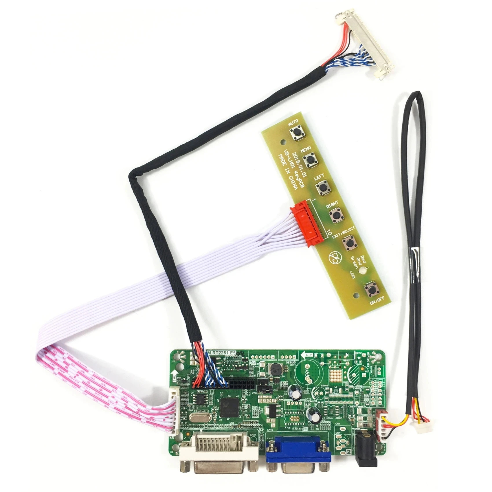 LCD Substituição G104X1-L04 DVI VGA LCD Controller