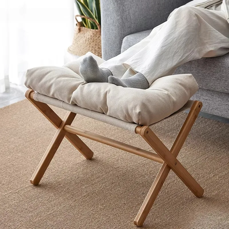 Office Footstool, Adjustable Sofa Leg Rest, Ergonomic Under-Desk Footrest, Compact Relaxation Support Stool for Home