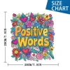 English Word Version Colouring Book Adult Picture Book Original Design 4