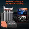 ANCEL ANJ400 GDI Injector Cleaner & Tester 4 Cylinders Original Car Fuel Injector Tester Cleaning machine Motorcycle Fuel Inject 4