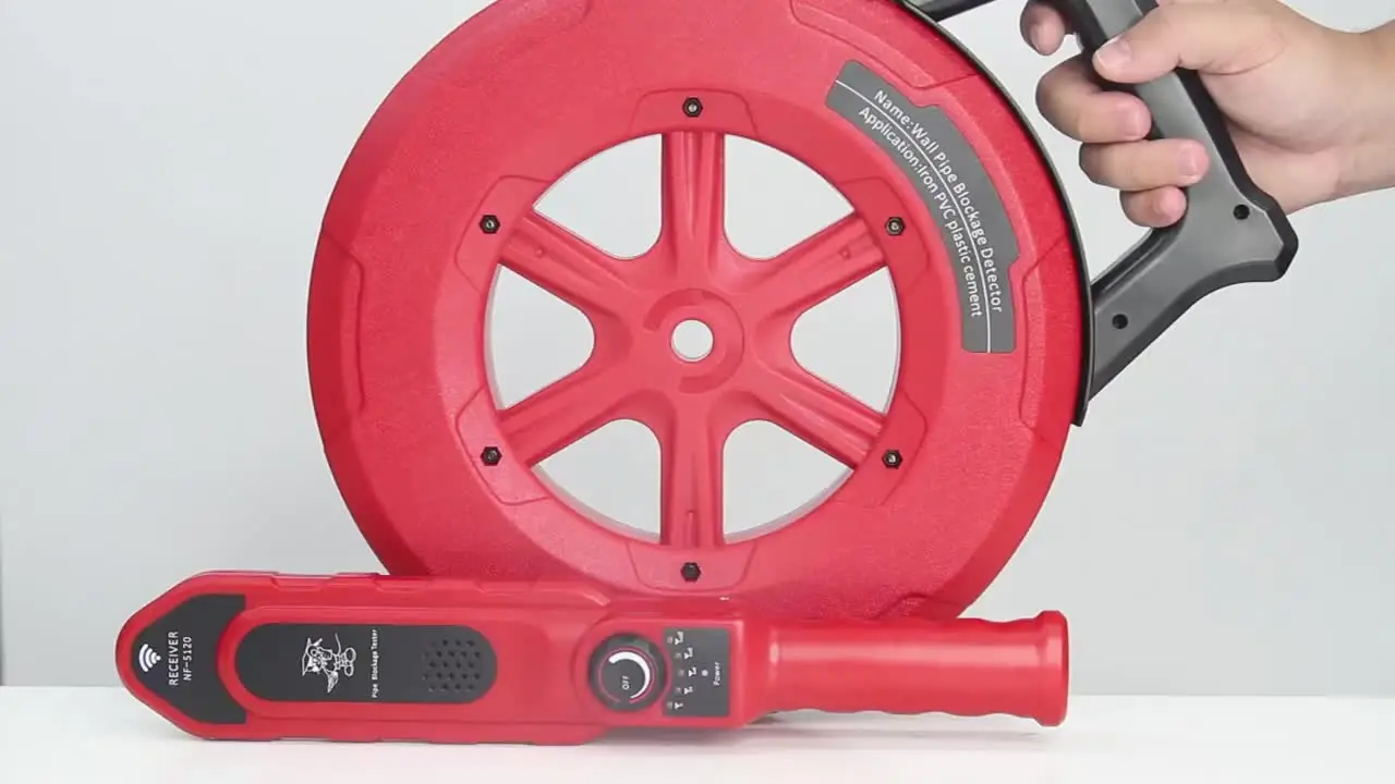 NF-5120 сканер для поиска засоров труб 40м/20м/30м