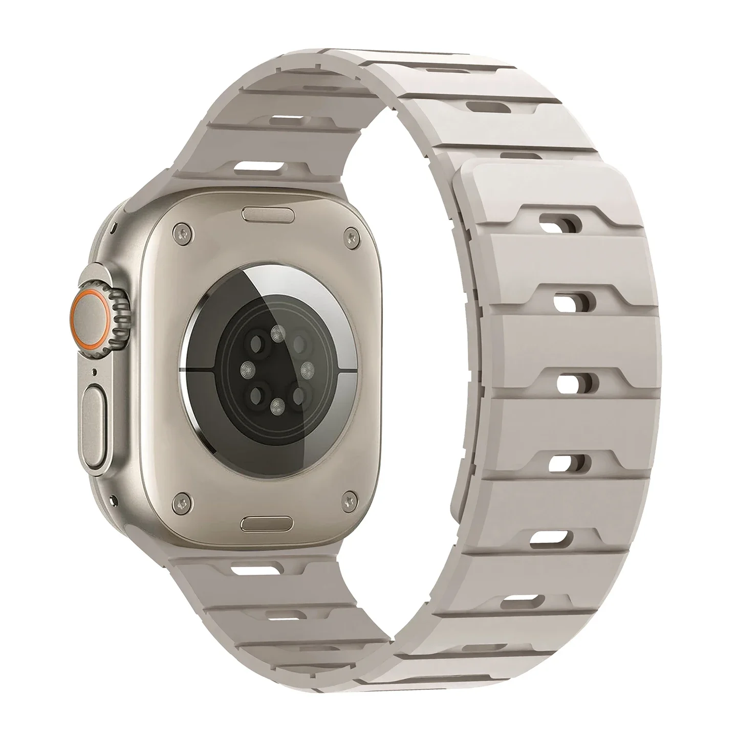 Magnetisches Armband für Apple Watch Ultra 3/2 49 mm 38 40 mm 45 mm 46 mm 44 41 mm Sportarmband für iWatch 11 10 9 8 7 6 SE Silikonarmband – Detail 31