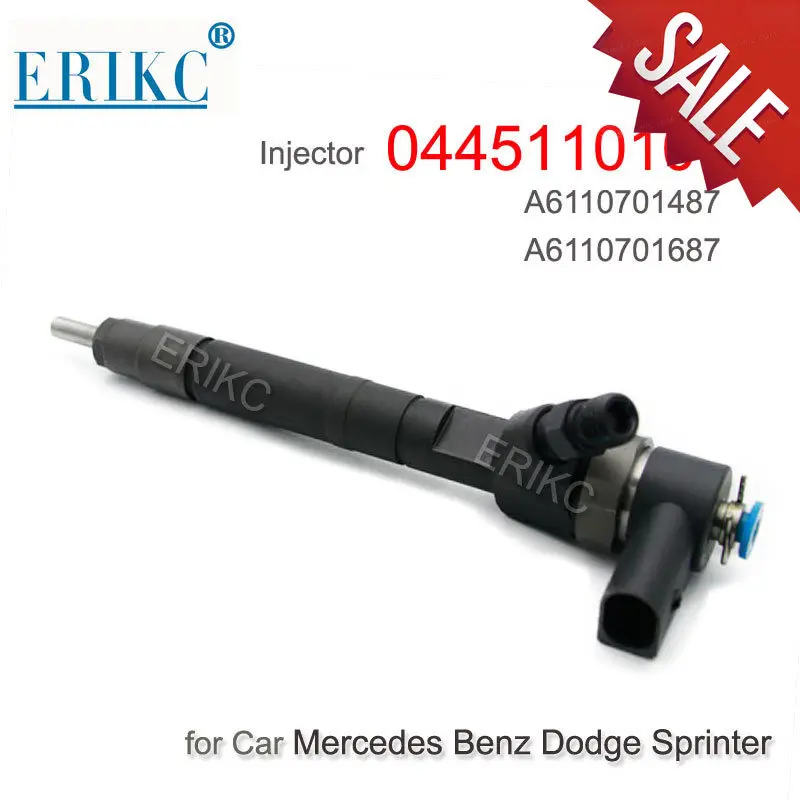 

ERIKC инжектор в сборе 0445110107 CR инжекторные детали 0 445 110 107 струйный инжектор 0445 110 107 распылитель OEM A6110701487 A611070168