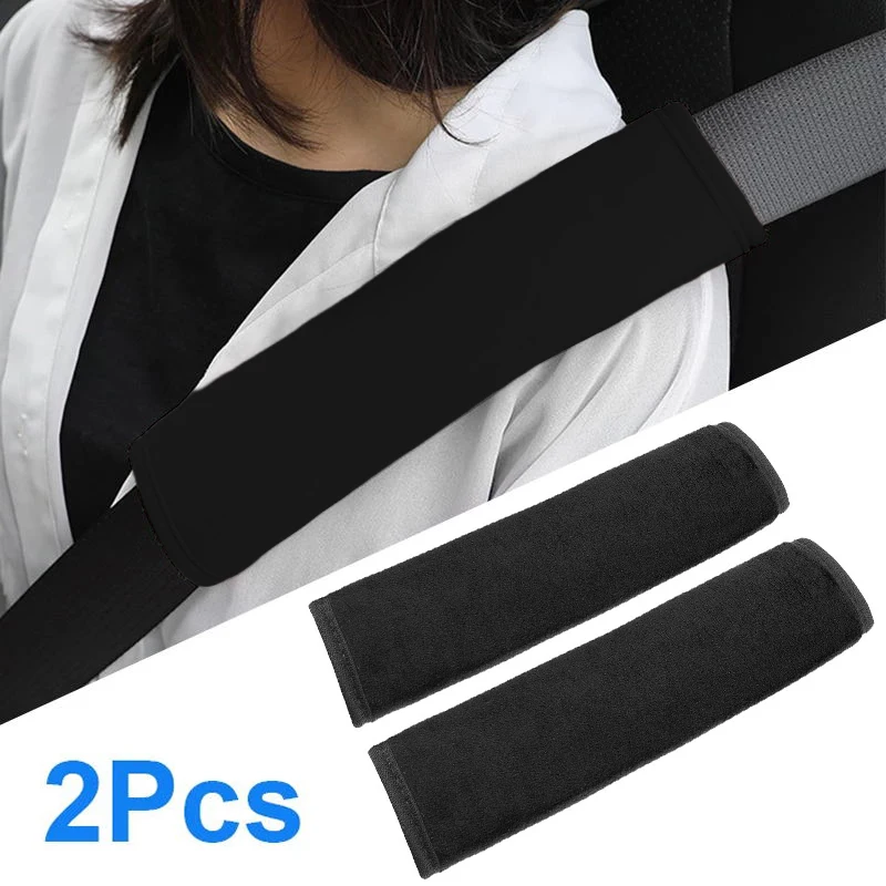 Universal Car Seat Belt Cover Adjustable Plush Car Safety Belt Cover Shoulder Pad Kids Child Adults Interior Accessories seat belt covers car seat belt accessory car accessories
