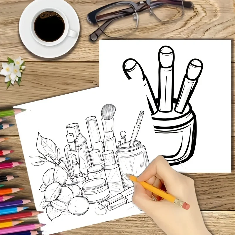 [Luxury Coloring Book] Unique Luxury Coloring Book - Comfortable and Relaxing, Perfect Gift for Valentine's Day, Christmas 6